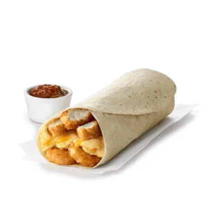 Hash Brown Scramble Burrito